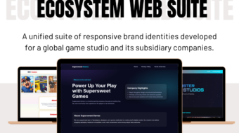 Neon Retro Stars Marketing Mockup Website Instagram Post
